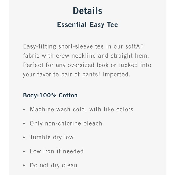 Abercrombie & Finch Essential Easy Tee - Bundle of Three - Picture 2 of 16